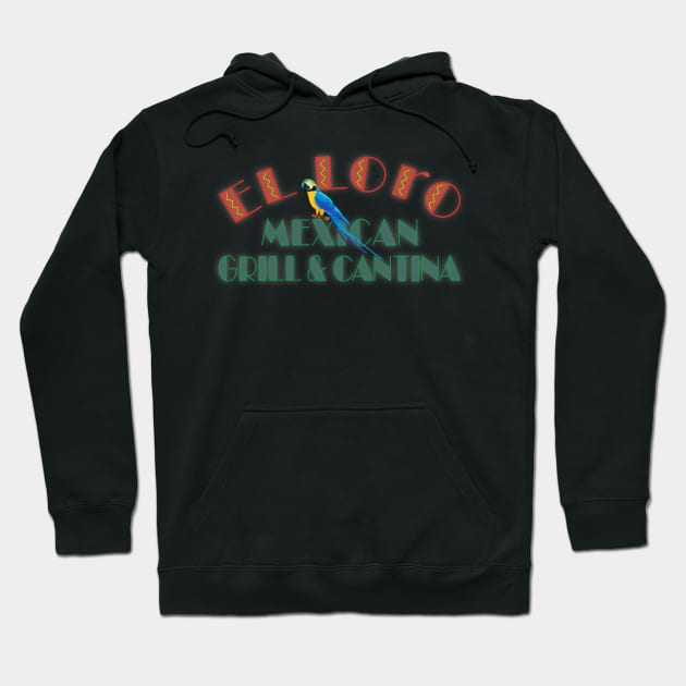 El Loro Hoodie by MindsparkCreative